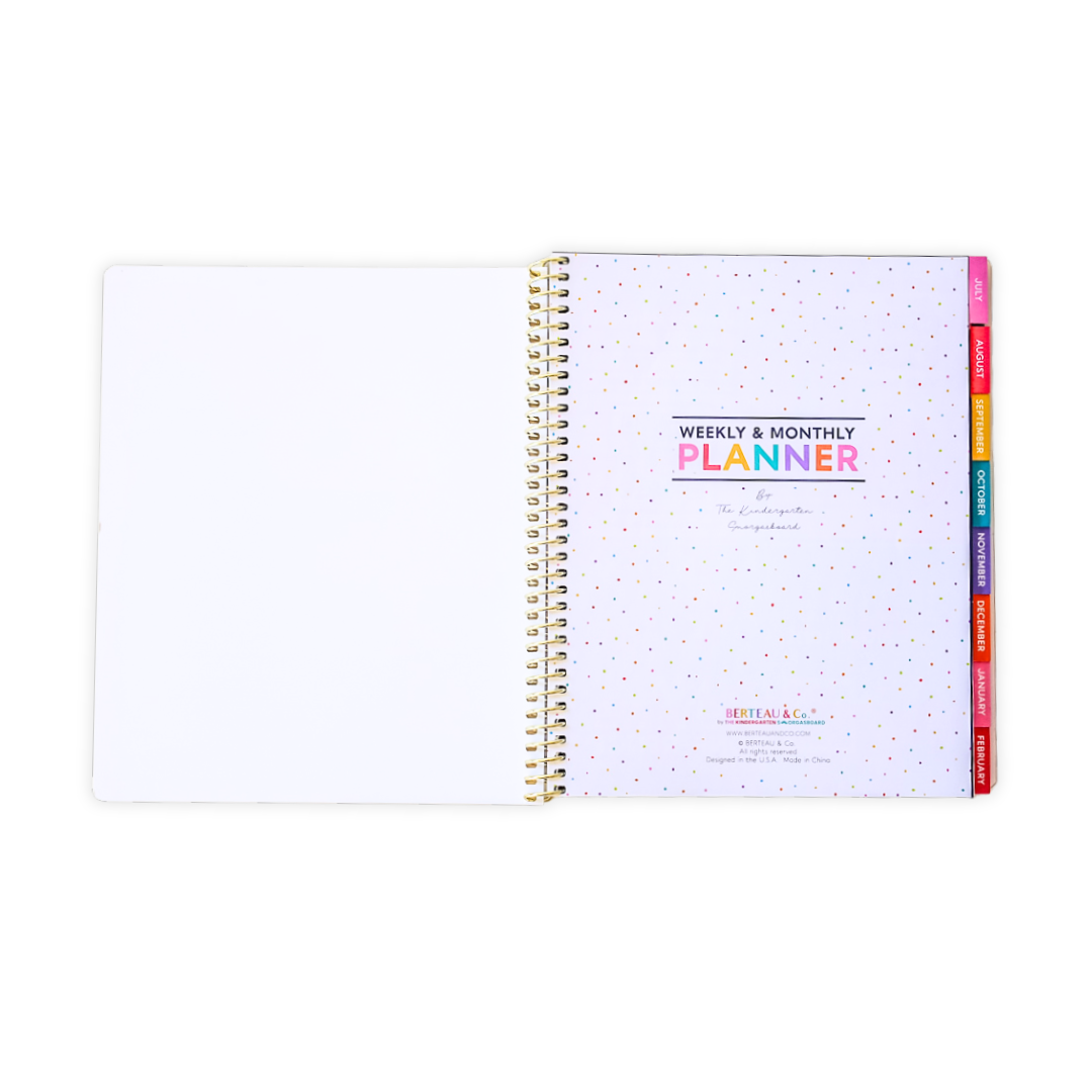 It's Giving Joy - WEEKLY Everyone™ Planner by BERTEAU & Co.