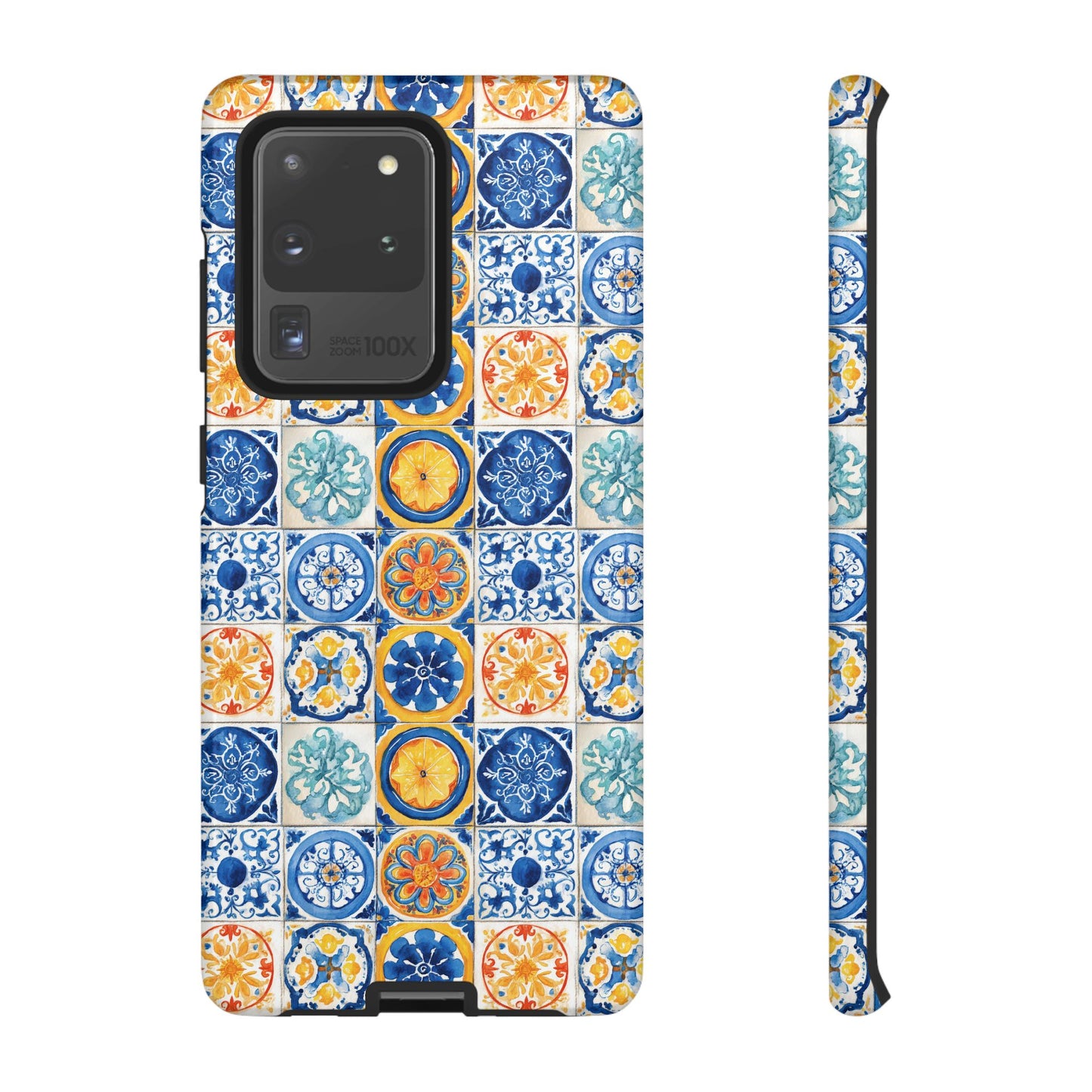Mediterranean Tile Pattern Phone Case | Tough Case | Mosiac Tile | iPhone 17