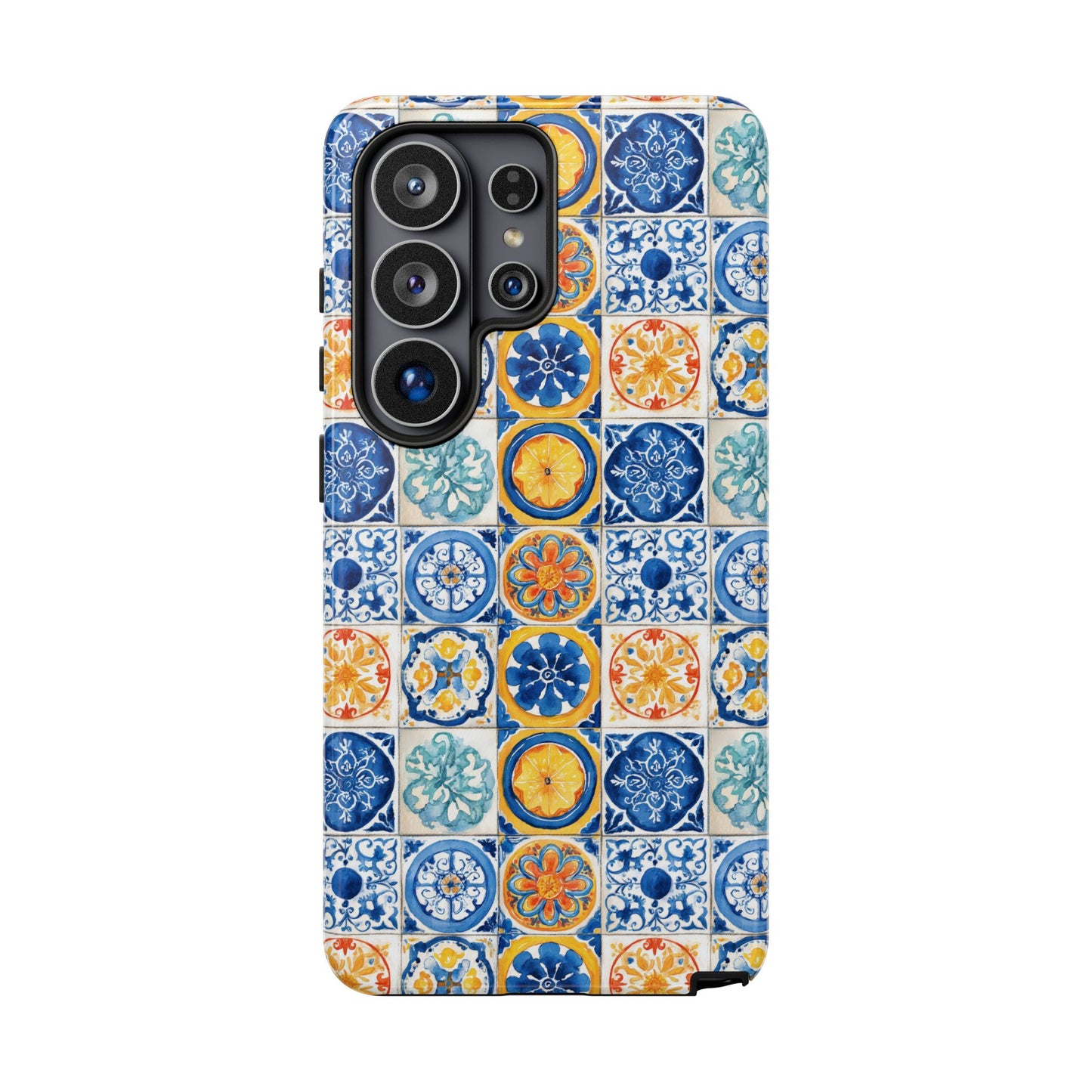 Mediterranean Tile Pattern Phone Case | Tough Case | Mosiac Tile | iPhone 17