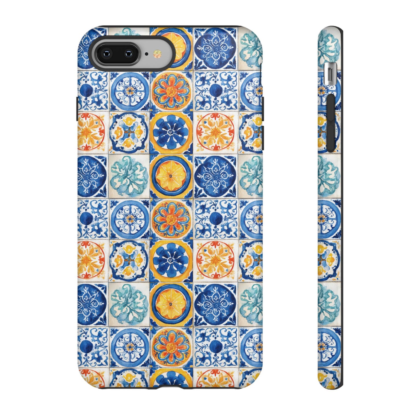 Mediterranean Tile Pattern Phone Case | Tough Case | Mosiac Tile | iPhone 17