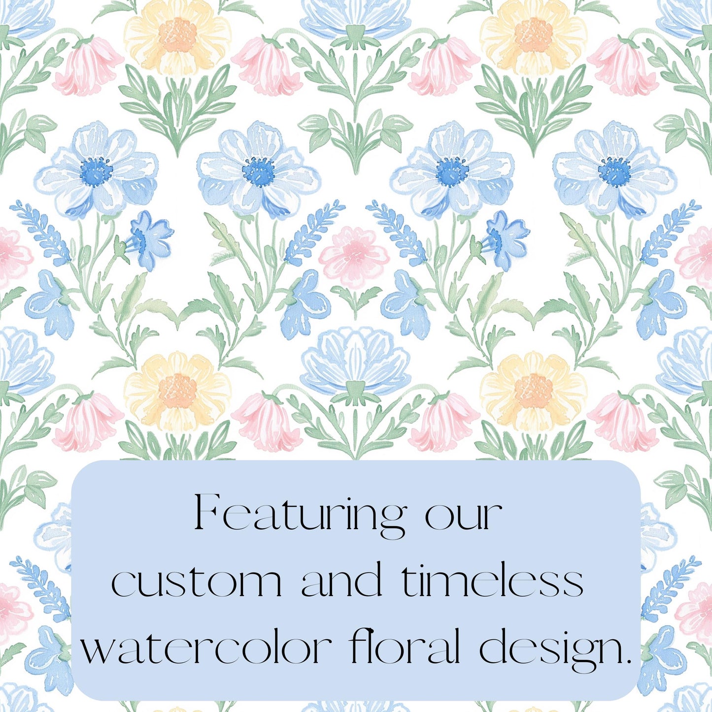 Custom Shower Curtain, Grandmillenial Floral