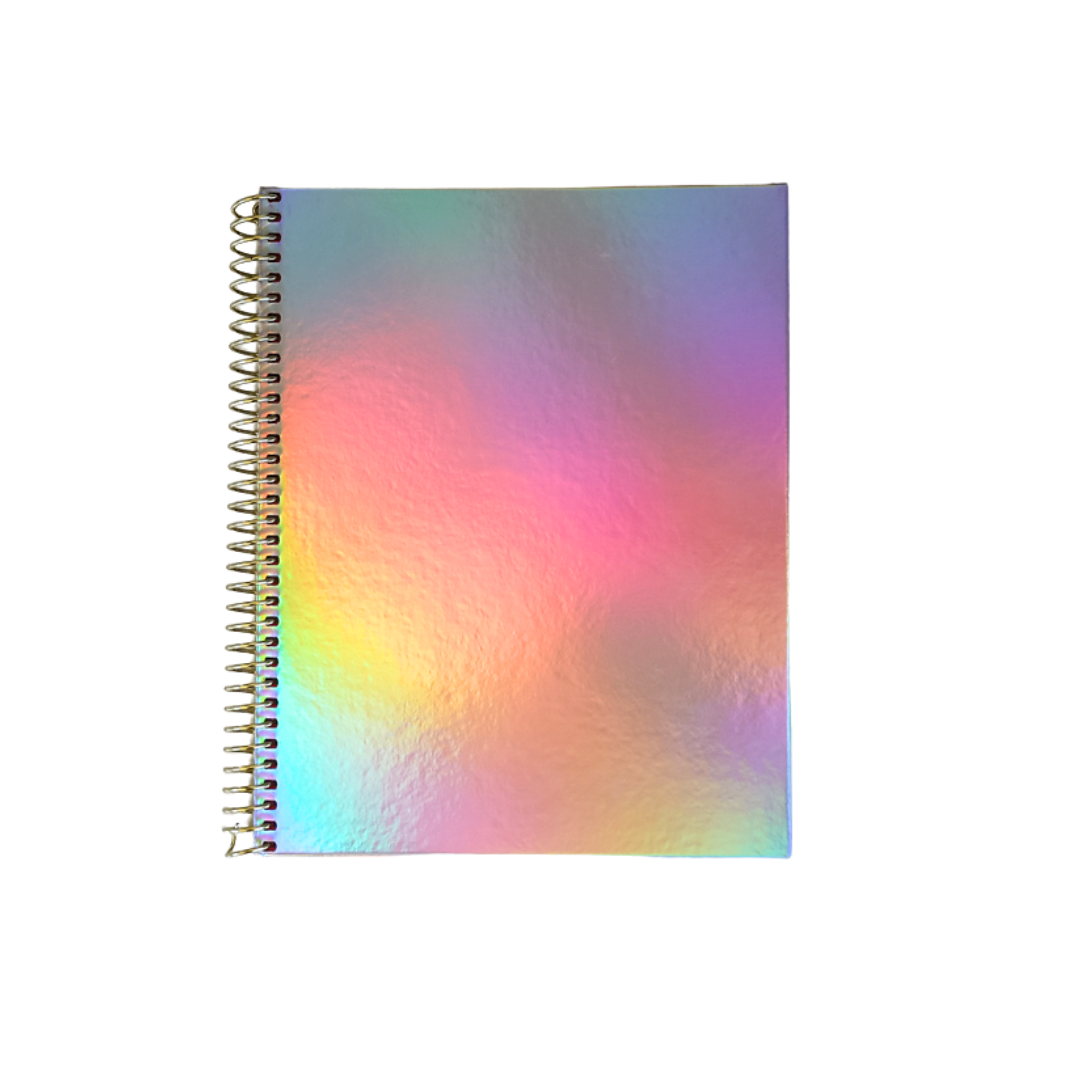 Blank Notebook - Holographic