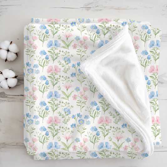 Velveteen Microfiber Blanket - Grandmillenial