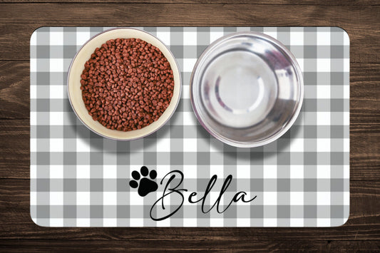 Custom Pet Mat, Dog Food Placemat