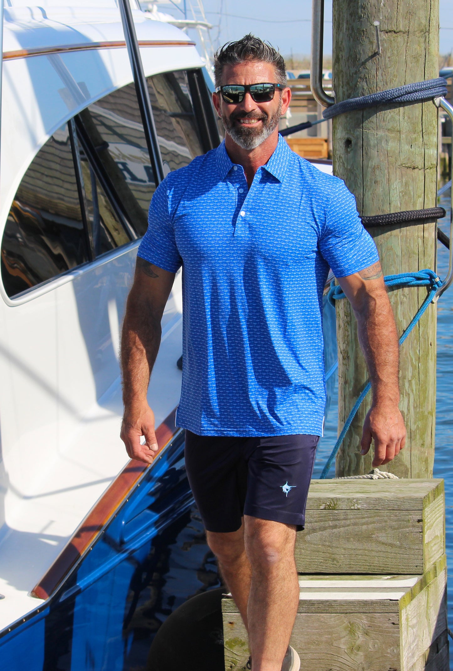Tuna Print Polo