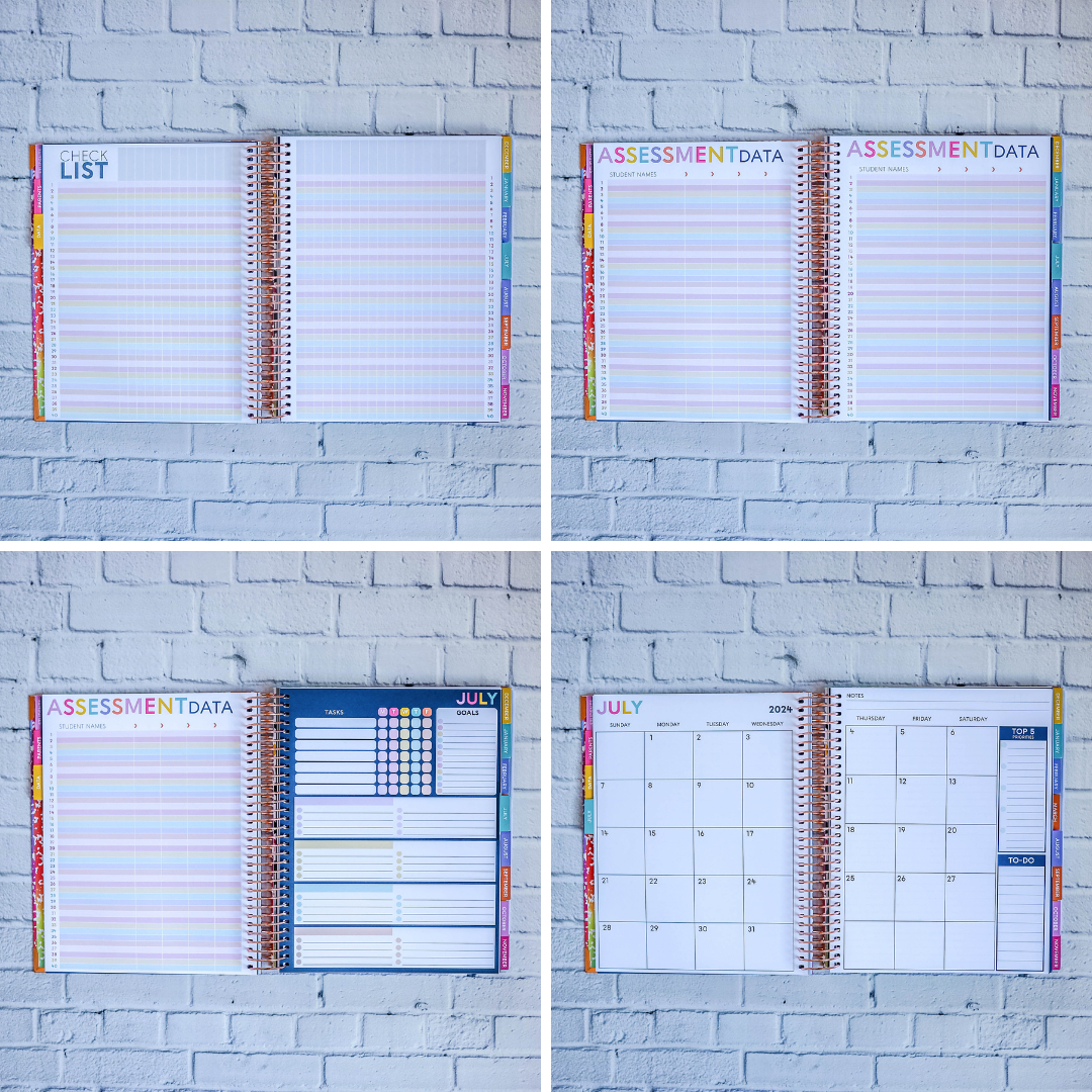 Stickerpalooza 2025 - Teacher Planner by BERTEAU & Co.