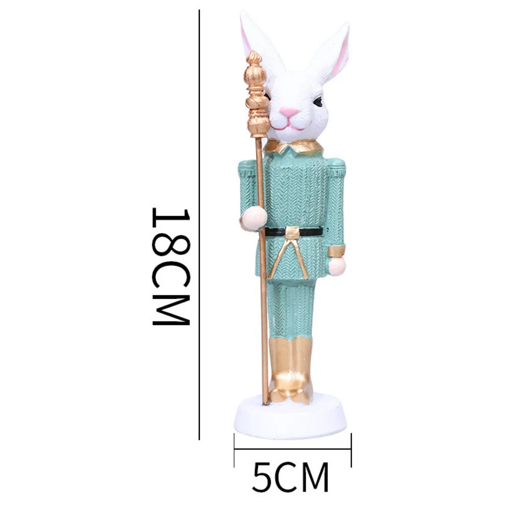 Easter Bunny Soldier Ornament