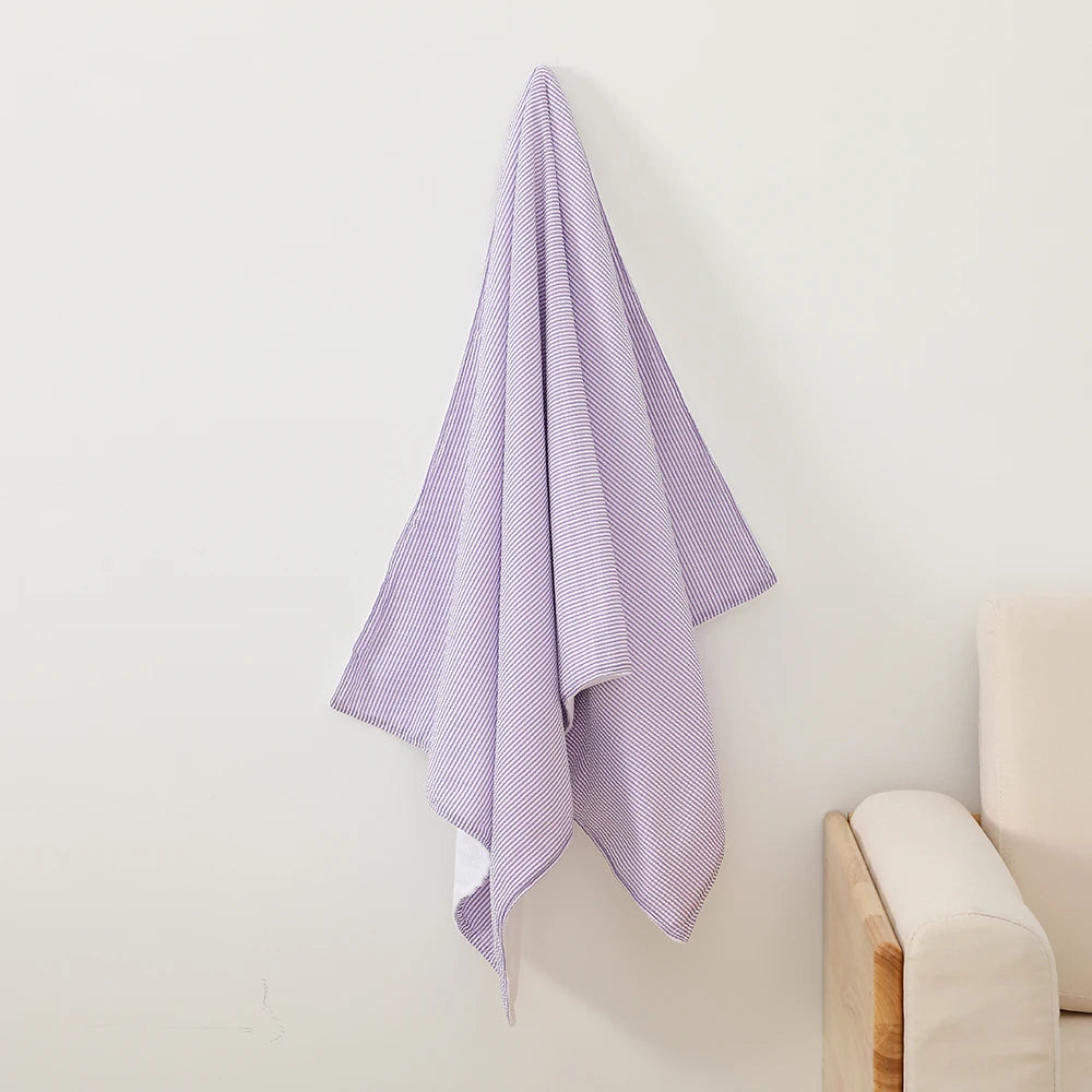 Seersucker Beach Towel For Kids