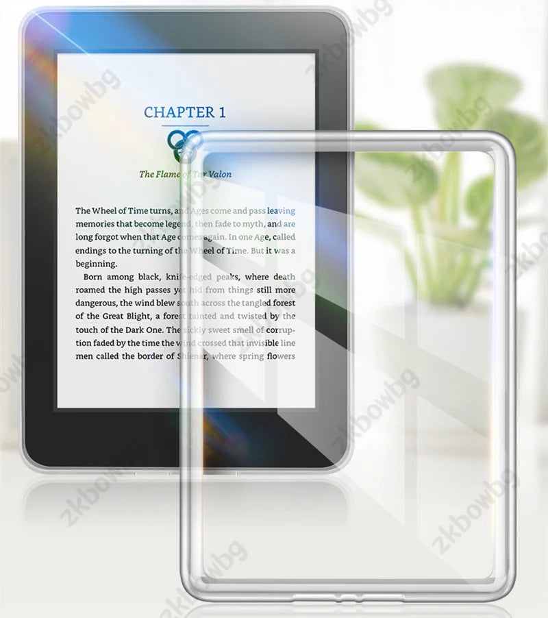 Clear Acrylic Back Case for Kindle