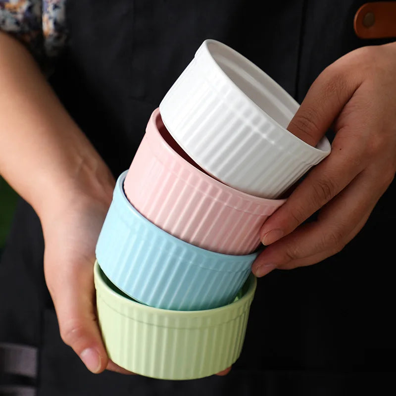 DecorBites™ Ceramic Dessert Bowl with Cover