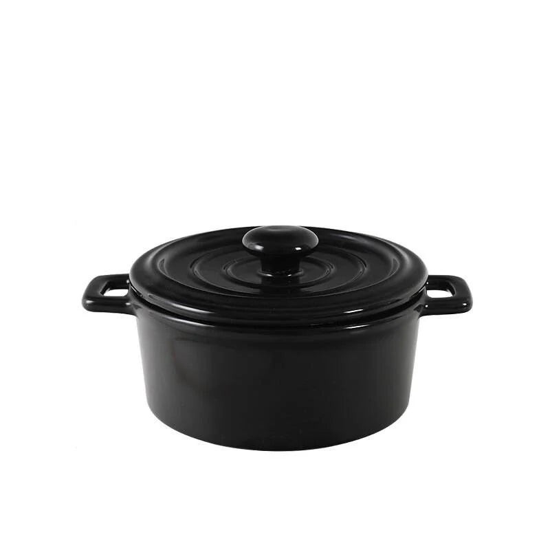 DecorBites™ Ceramic Mini Soup and Dessert Bowl with Cover