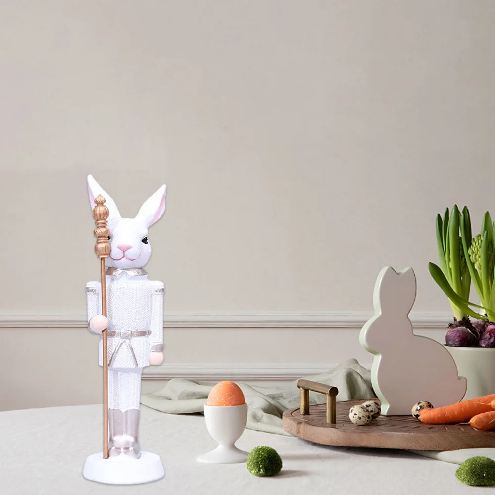 Easter Bunny Soldier Ornament