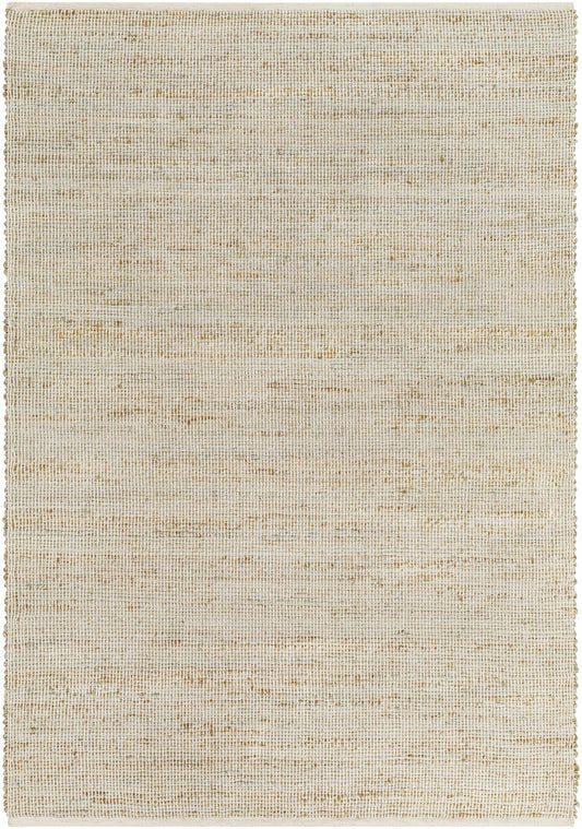 Byrne Beige & Green Jute Rug - Clearance