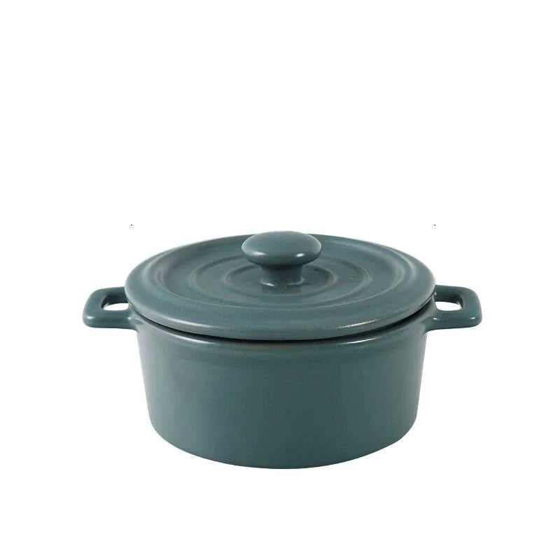 DecorBites™ Ceramic Mini Soup and Dessert Bowl with Cover