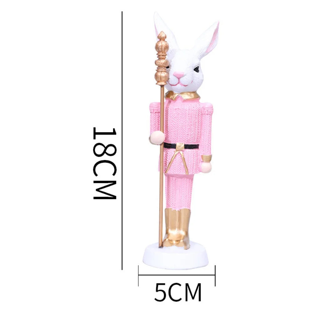 Easter Bunny Soldier Ornament