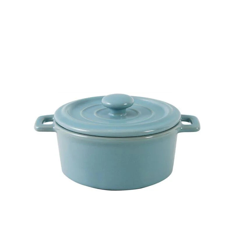 DecorBites™ Ceramic Mini Soup and Dessert Bowl with Cover