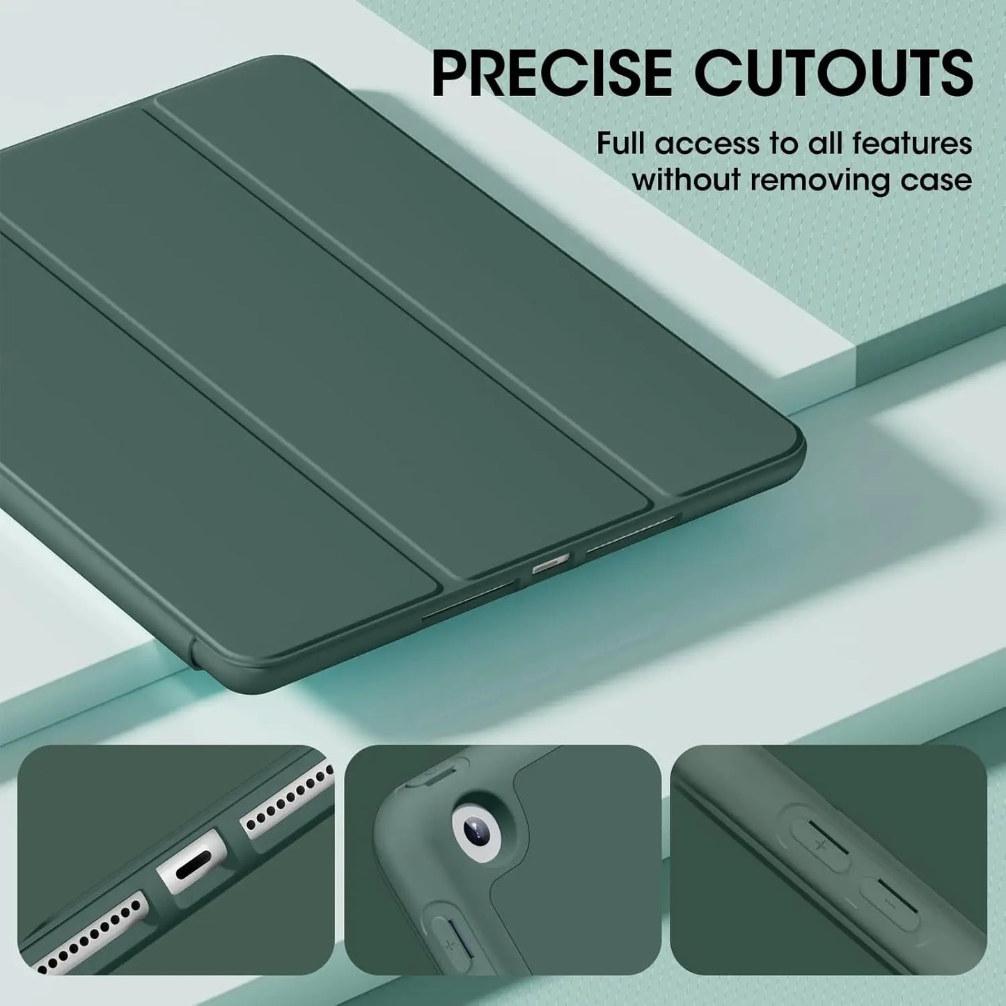 Tri-fold Flip Case For iPad