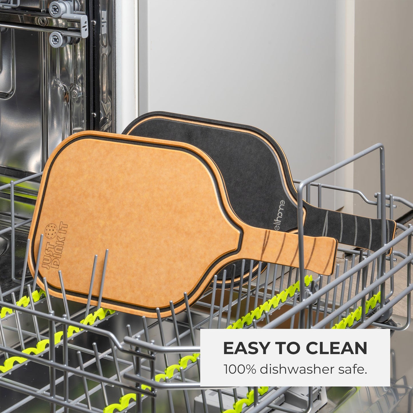 Pickleball Charcuterie Cutting Board -"Just Dink It"