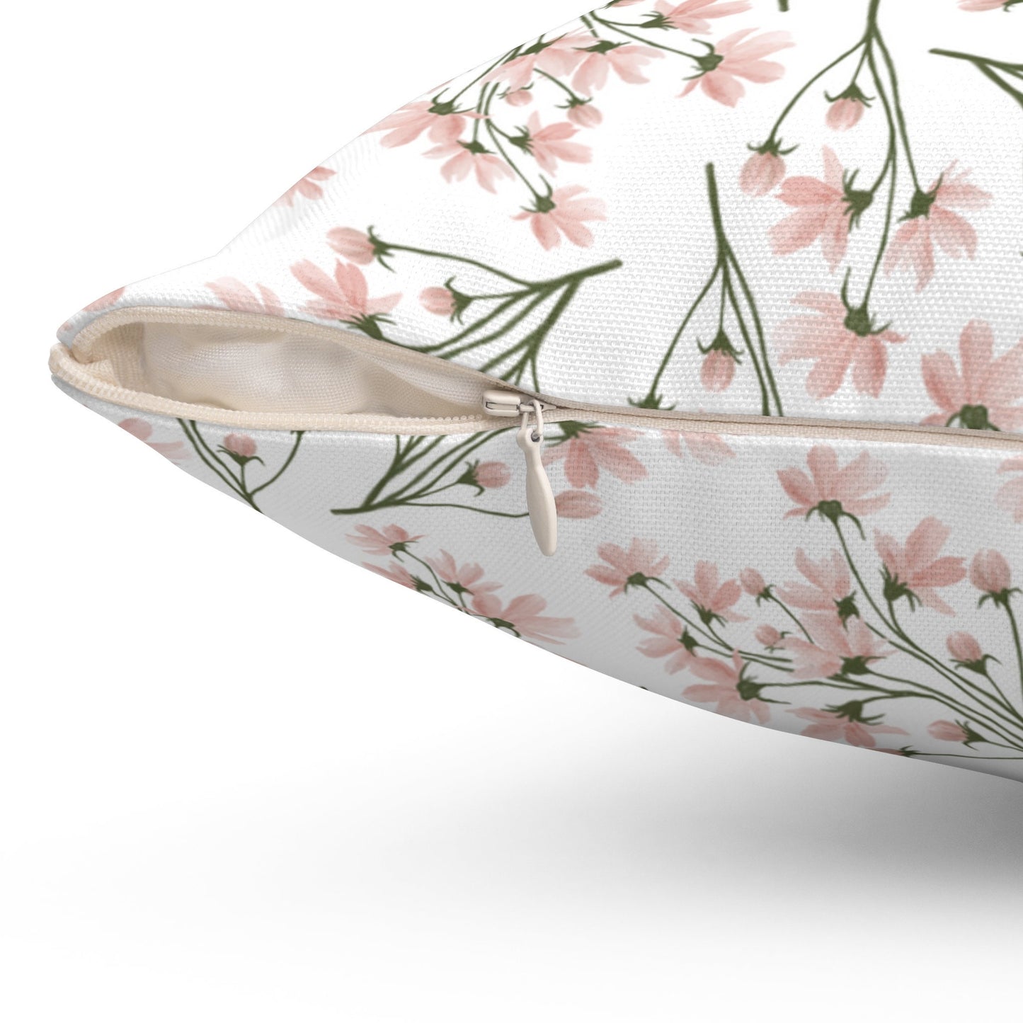 Custom Throw Pillow, Wildflowers