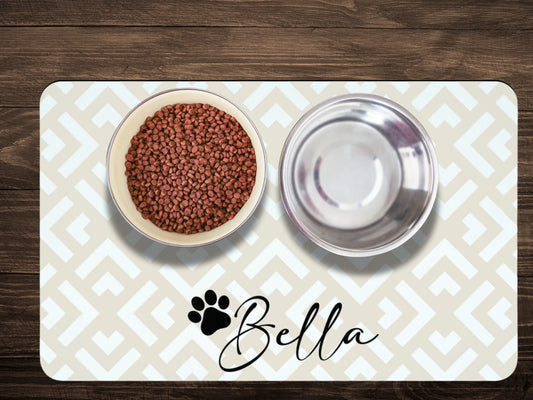 Custom Pet Mat, Dog Food Placemat