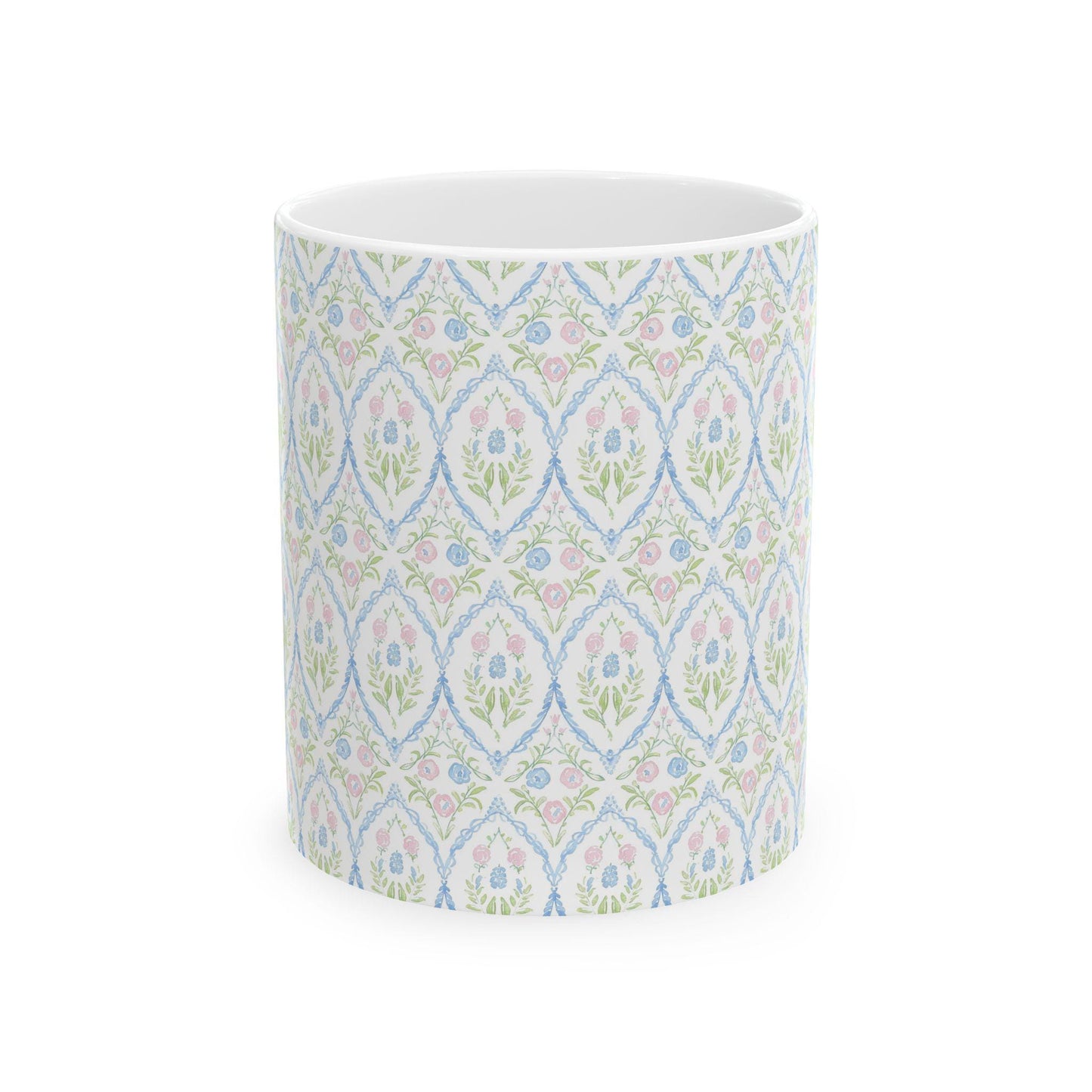 Coffee Mug, Preppy Floral
