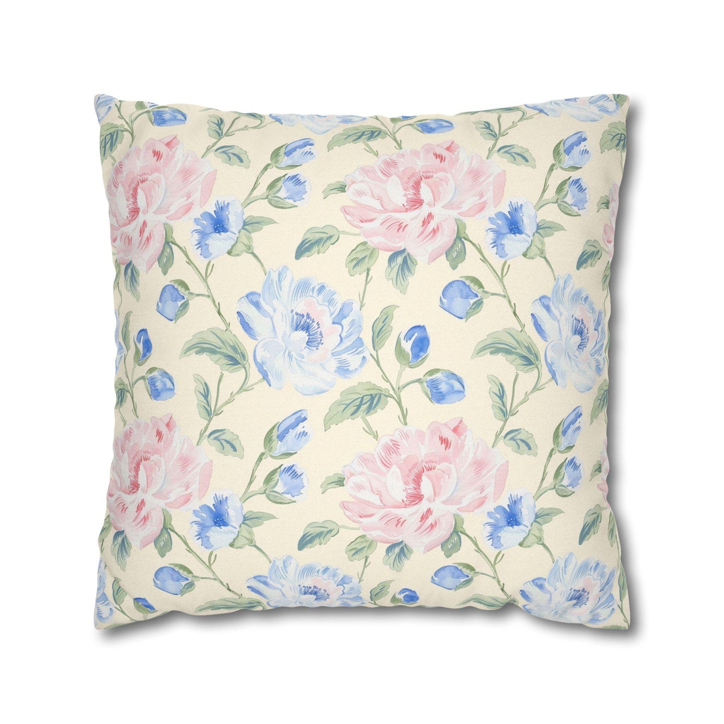 Custom Throw Pillow, Floral