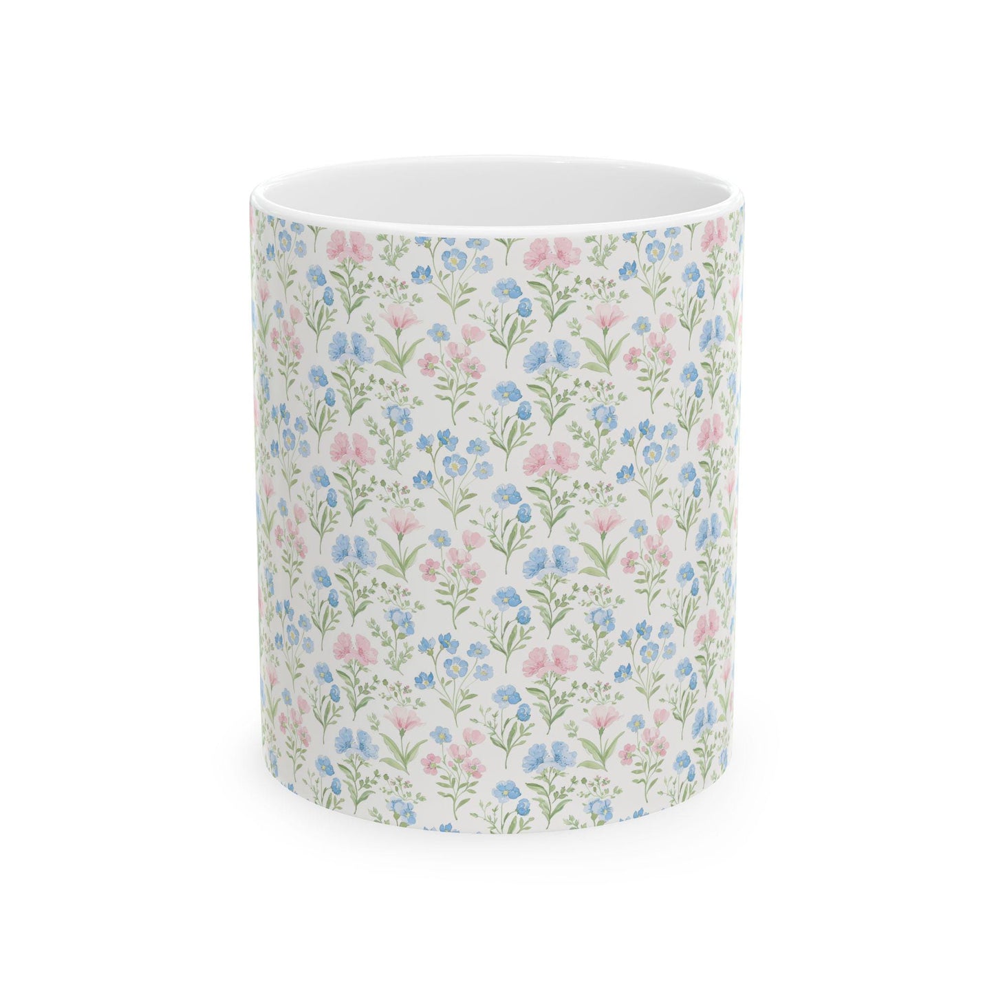 Coffee Mug, Watercolor Floral