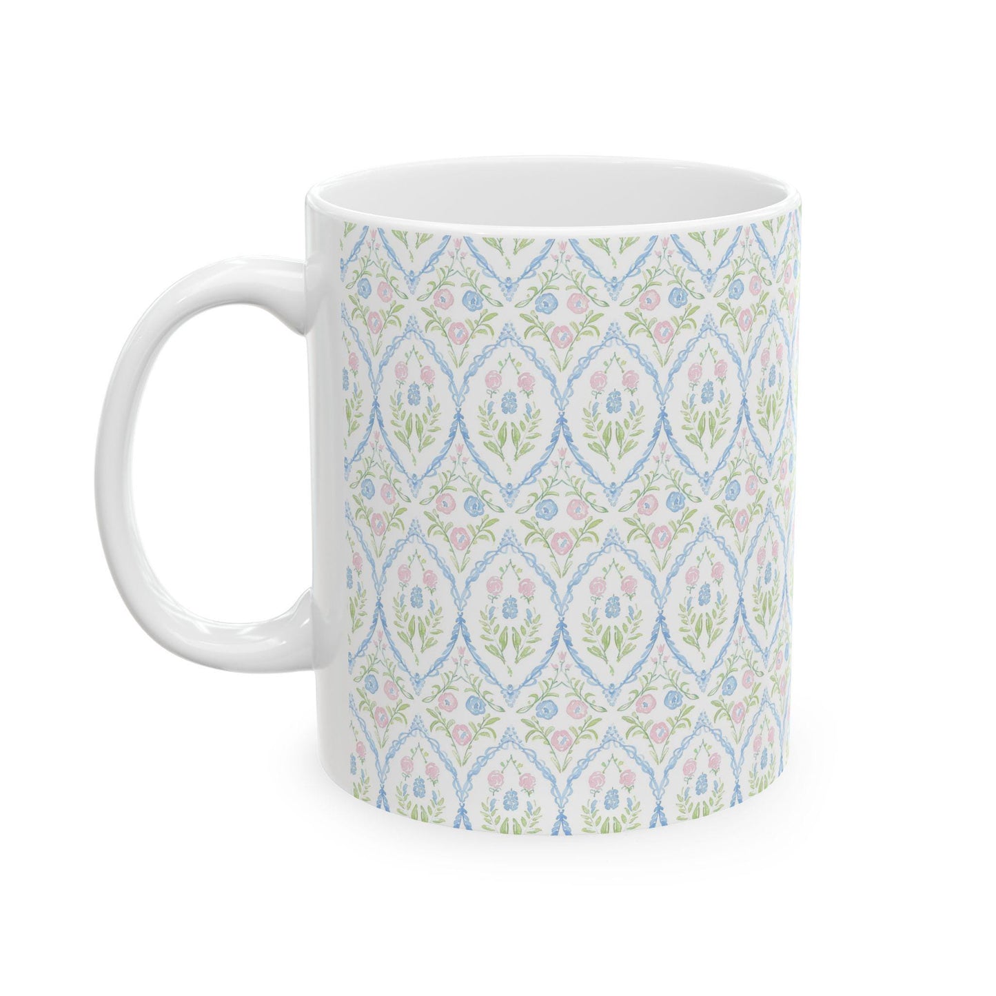 Coffee Mug, Preppy Floral