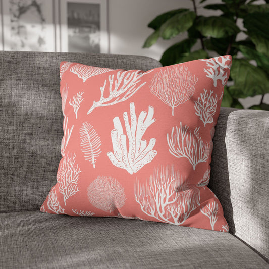 Custom Throw Pillow, Coral Reef