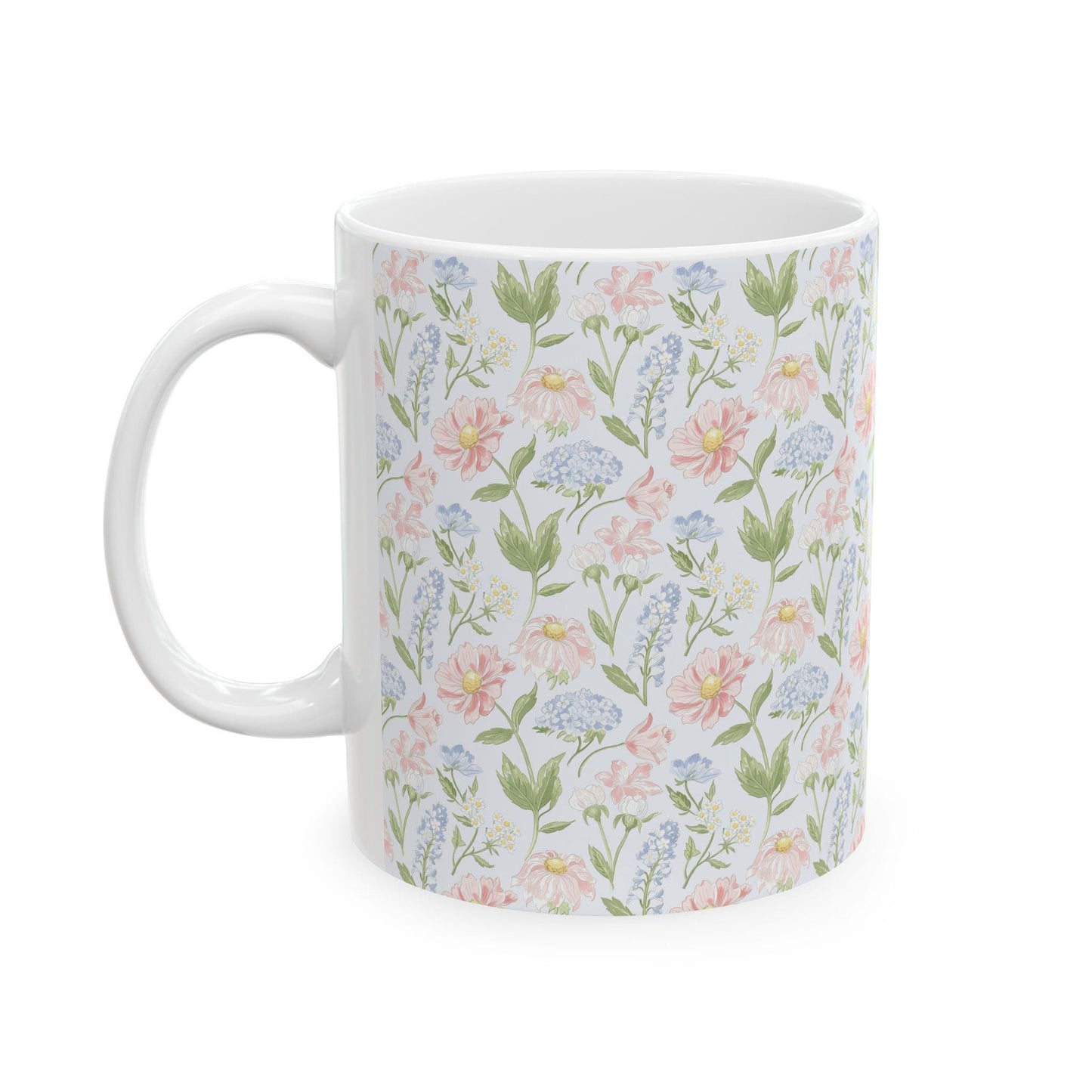 Coffee Mug, Pastel Floral