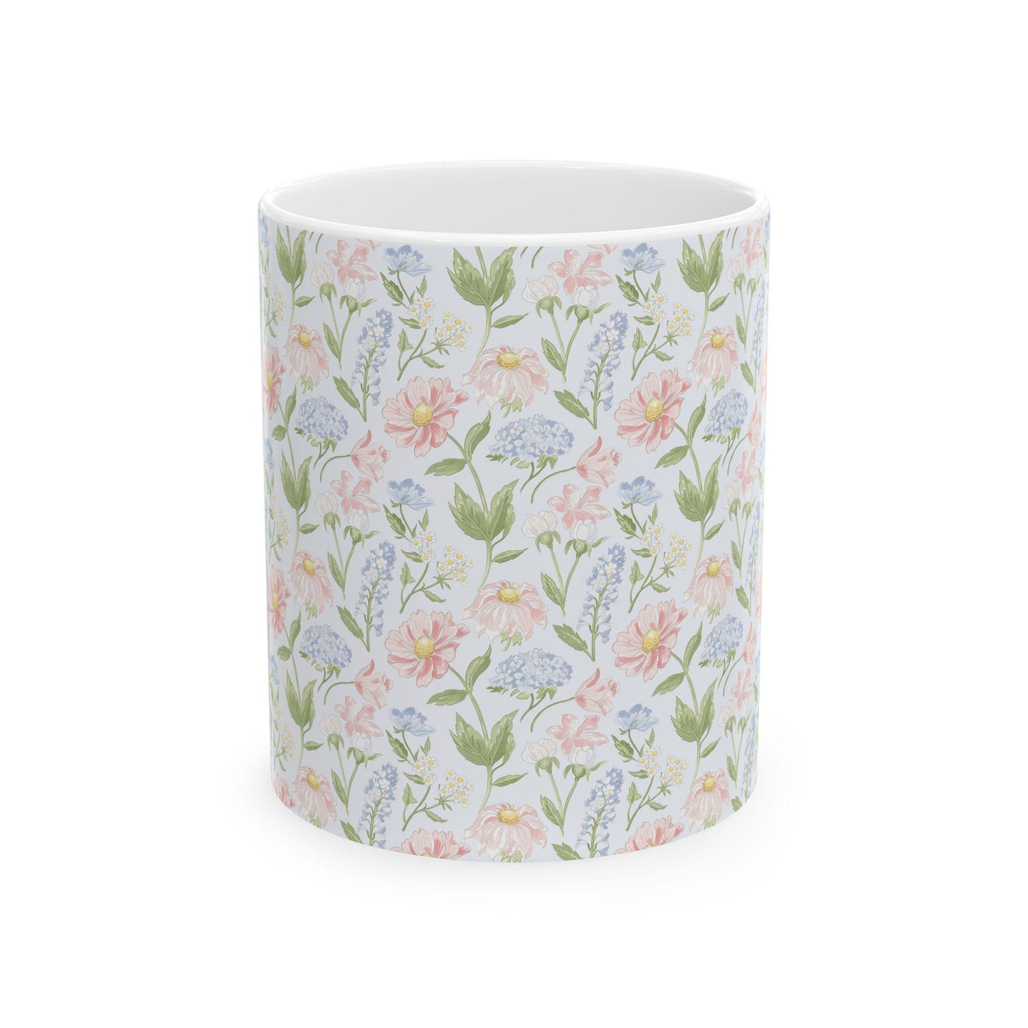 Coffee Mug, Pastel Floral