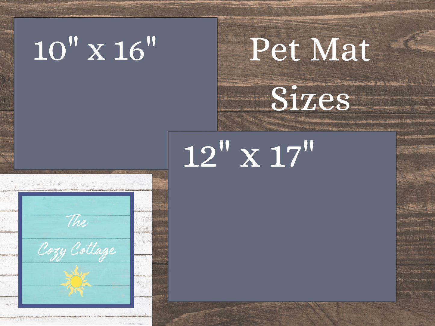 Custom Pet Mat, Dog Food Placemat