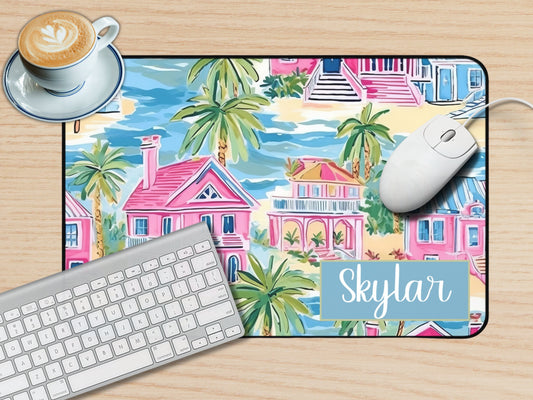 Custom Mouse Pad, Malibu and Palm Springs