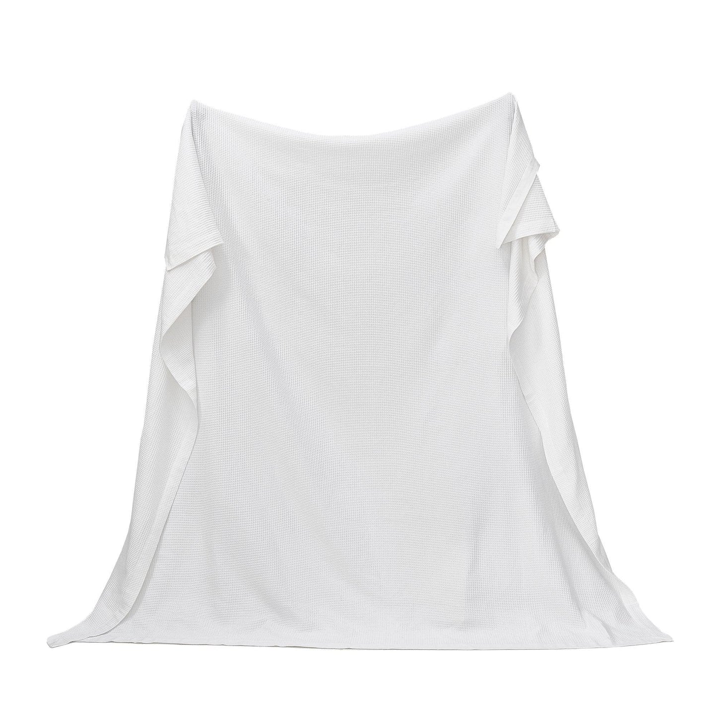 100% Cotton Small Waffle Weave Blanket - Hazel Collection