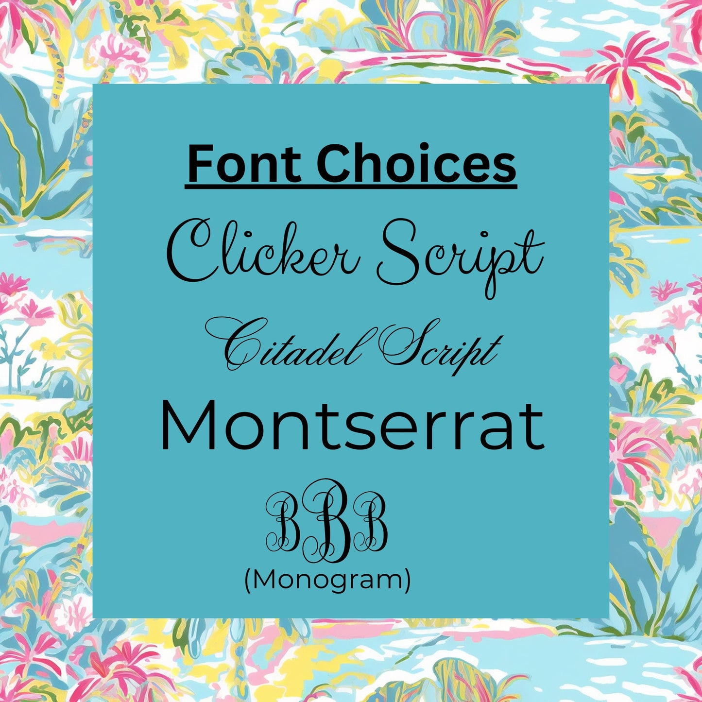 Tropical Flower Summer Personalized Decorative Pillow | Personalized Gift | Beach, Front Foyer Pillow | Last Name or Monogram | Throw Pillow