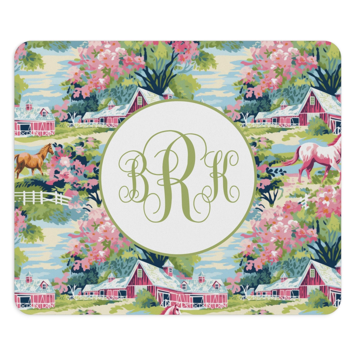 Personalized Mouse Pad, Horse