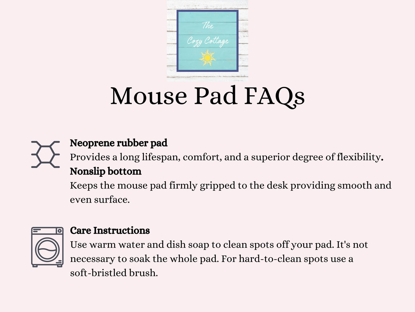 Personalized Mouse Pad, Paisley