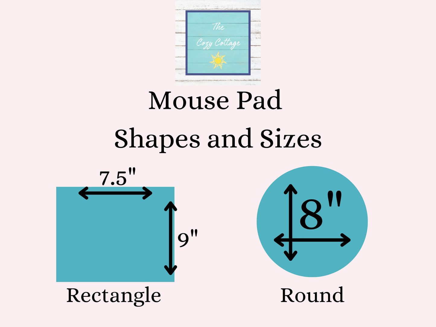 Personalized Mouse Pad, Coral Fish