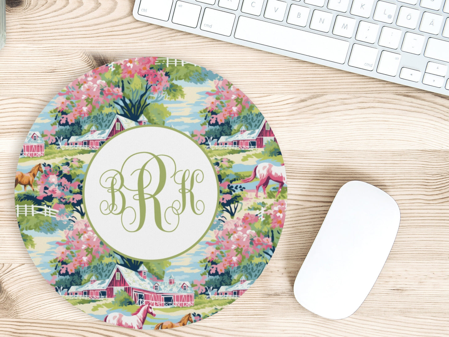 Personalized Mouse Pad, Horse