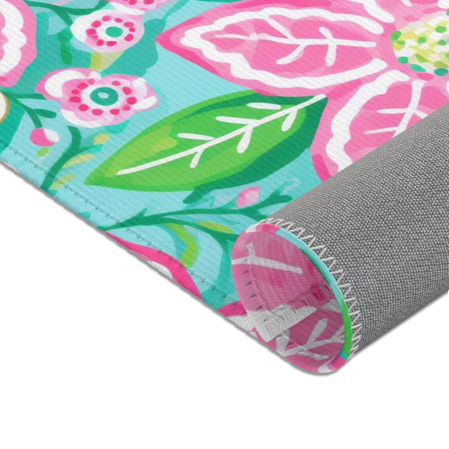 Area Rug, Home Decor, Room Decor, Paisley, Beach Home, Dorm Decor, Indoor Rug, Retro Kitchen Rug, Tropical