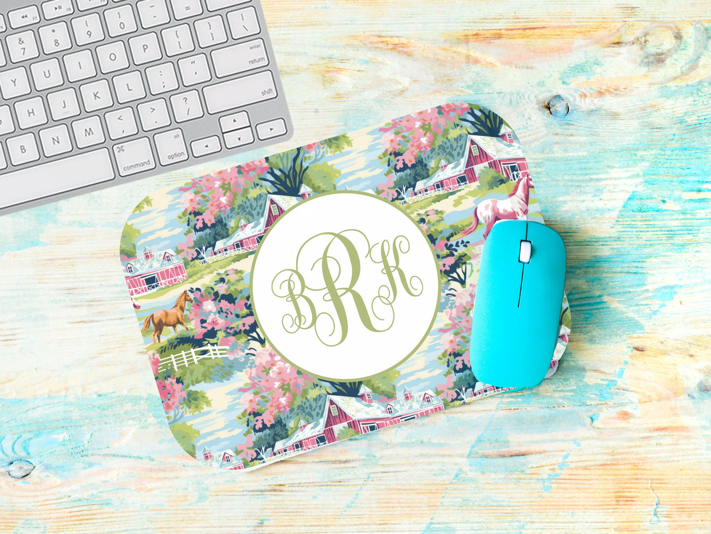 Personalized Mouse Pad, Horse