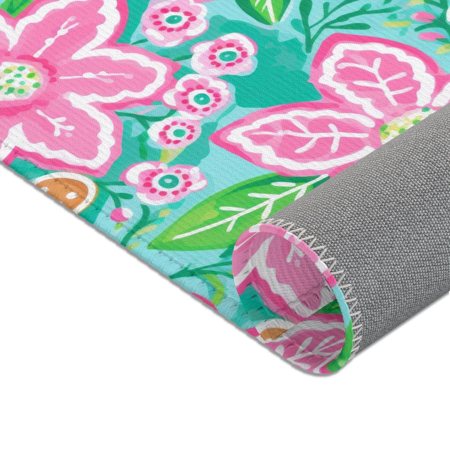 Area Rug, Home Decor, Room Decor, Paisley, Beach Home, Dorm Decor, Indoor Rug, Retro Kitchen Rug, Tropical