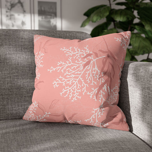 Coastal Pillow, Beach House Decor, Pillow For Living Room, Bedroom Throw Pillow, Coral Pillow, Salmon Color Pillow