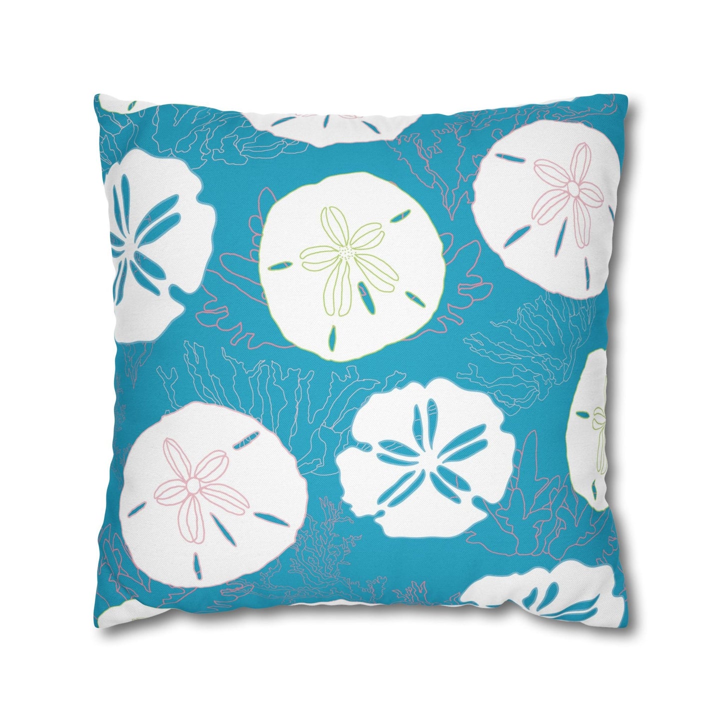 Sand Dollars Throw Pillow
