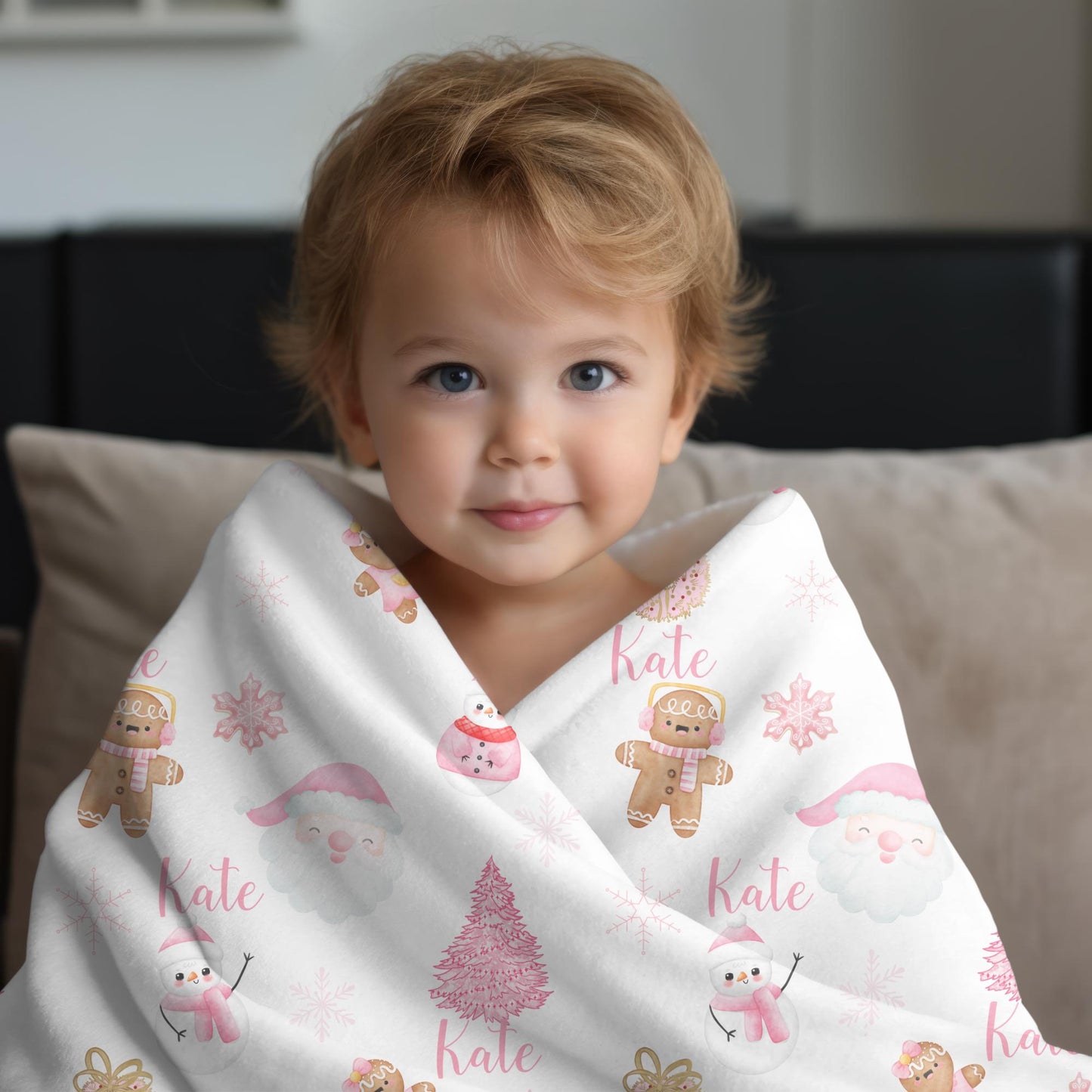 Personalized Blanket, Christmas Blanket