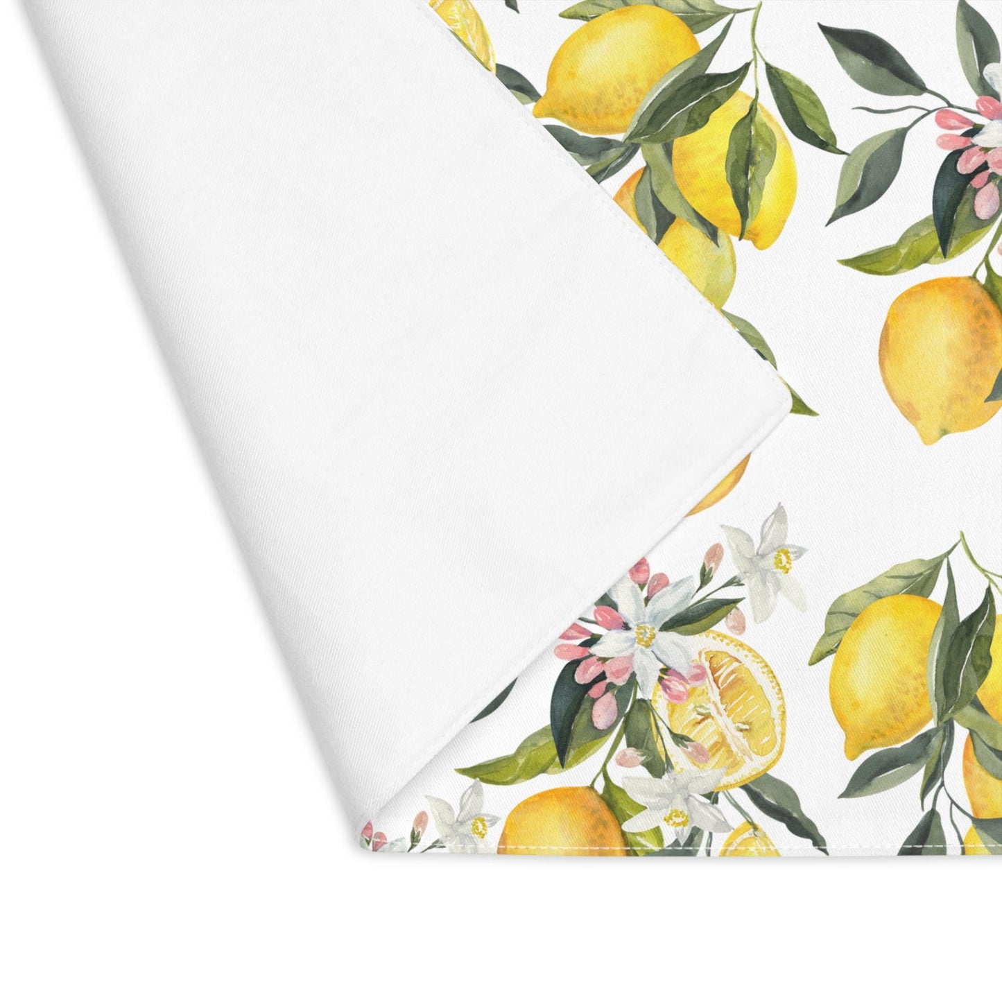 Italian Lemon Table Runner