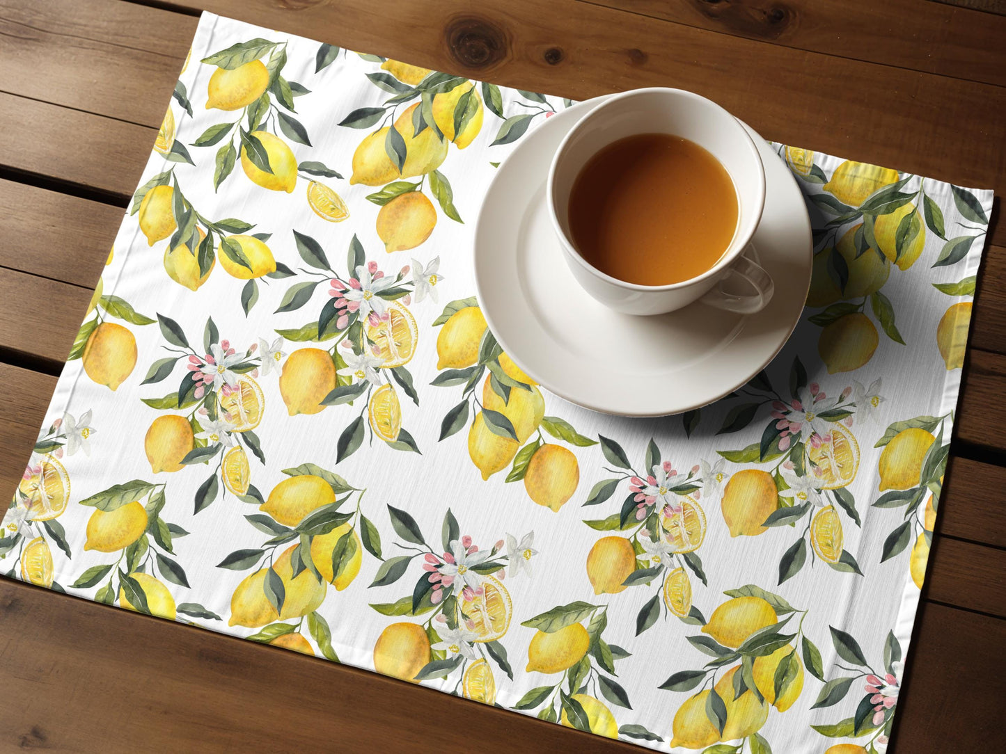 Italian Lemon Table Runner