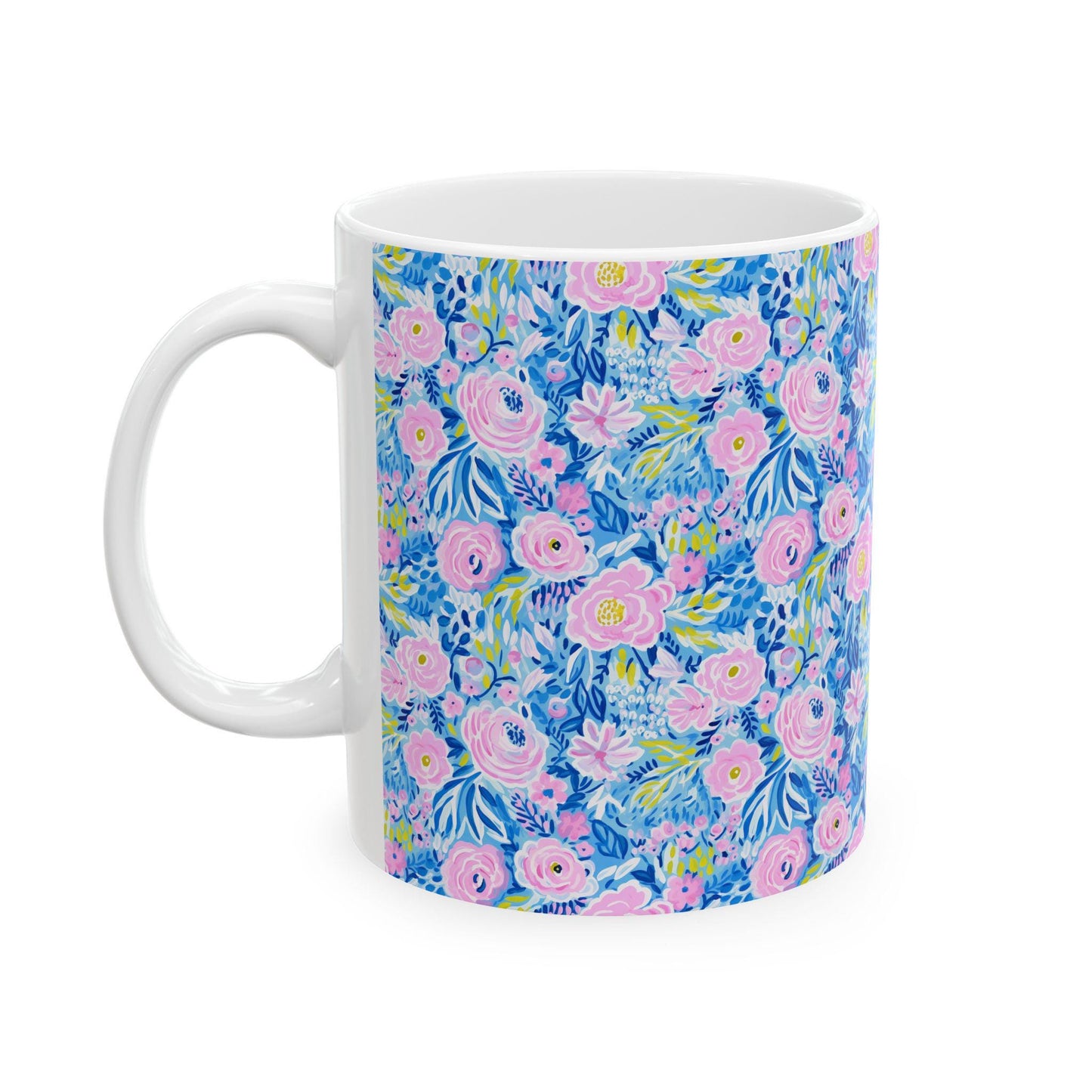 Coquette Floral Ceramic Mug