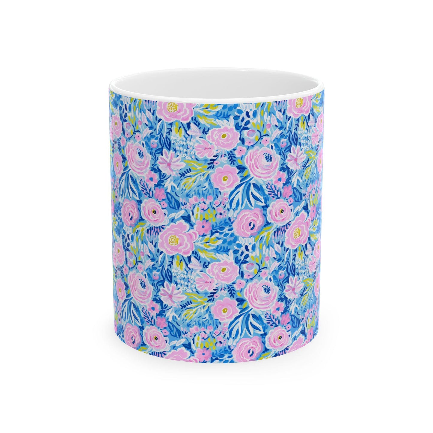 Coquette Floral Ceramic Mug