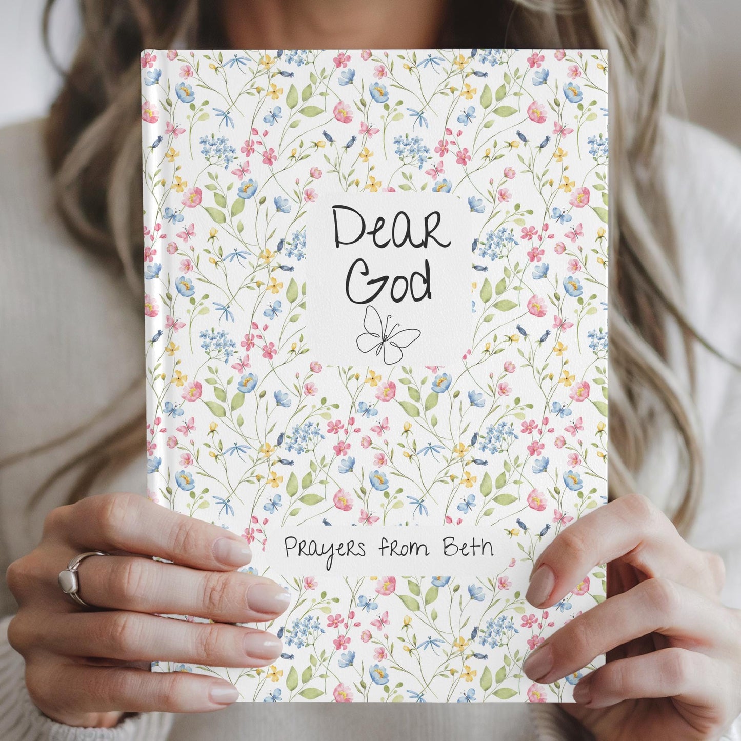Hardcovered Personal Prayer Journal, Dear God
